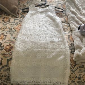 Aqua Brand White Dress